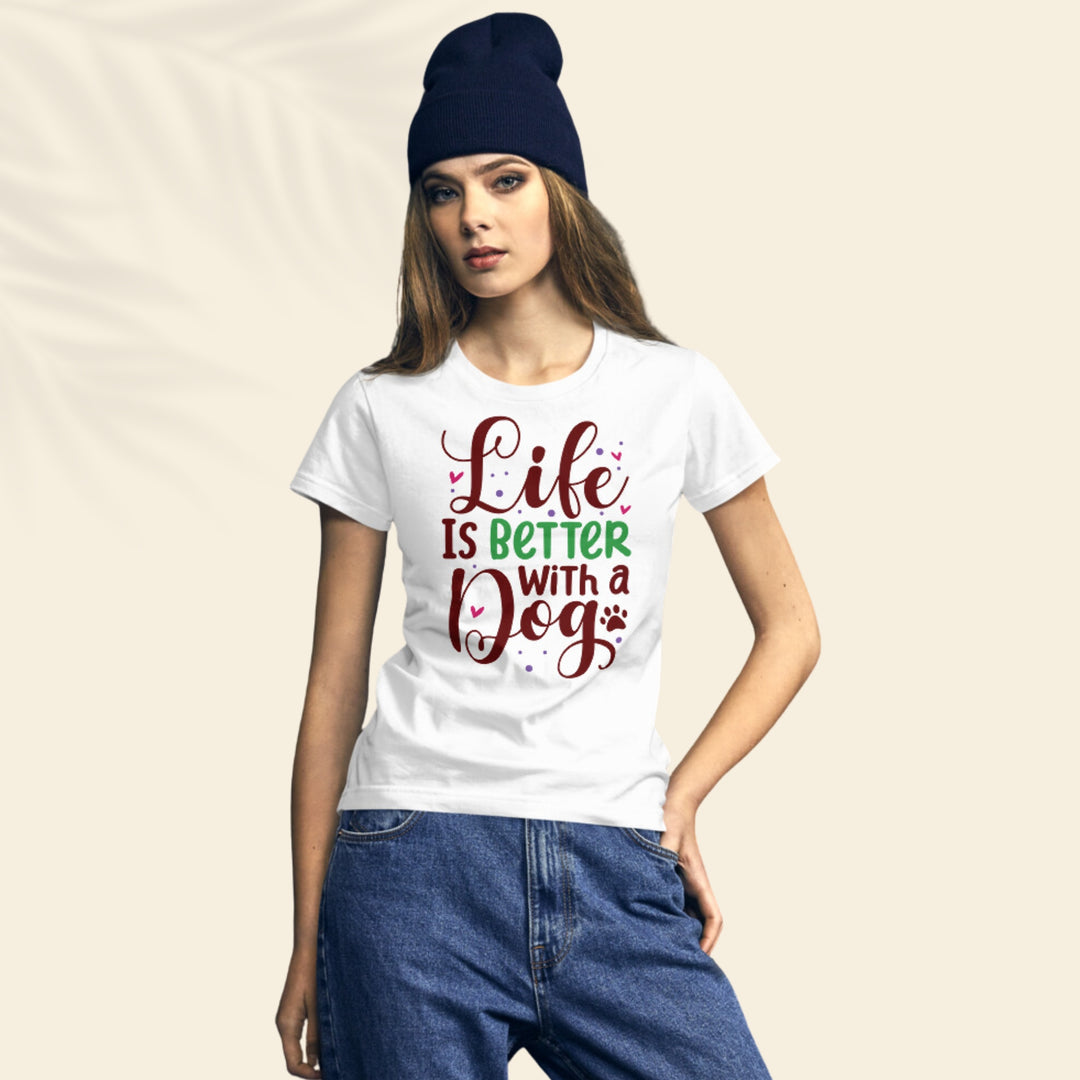 Cherished Companionship Tee: Life is Better with a Dog