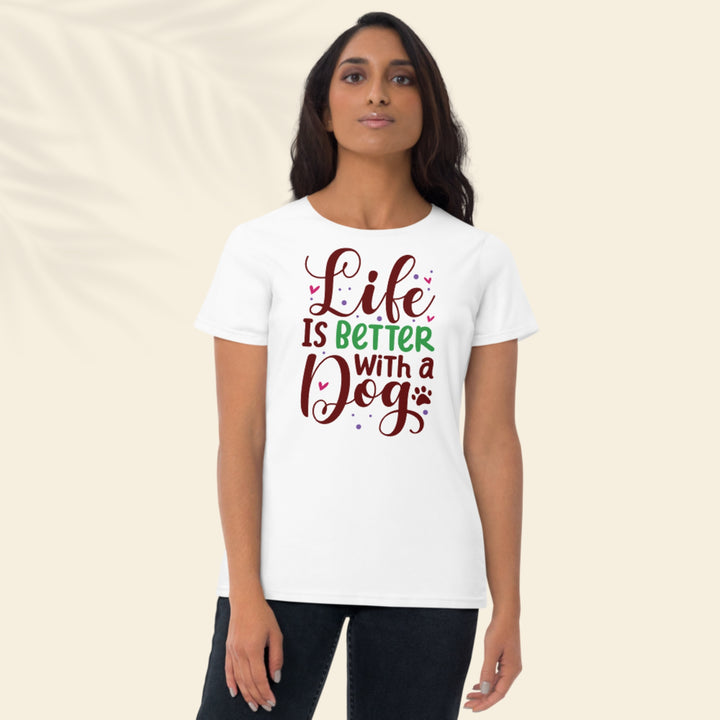 Cherished Companionship Tee: Life is Better with a Dog